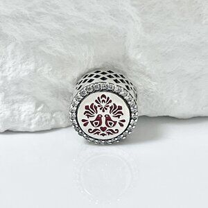 Pandora Hungarian Folk Motif Bead Charm S925 Silver Charm